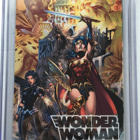 2020 DC Comics Wonder Woman Jim Lee Torpedo Comics Variant CGC 9.8 - Picture 3 of 12